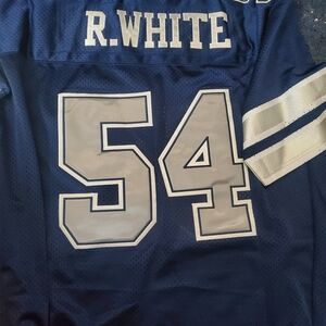 NFL Blue and White Men's Jersey